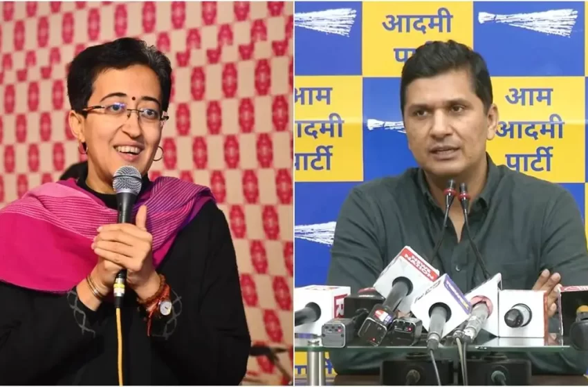  AAP leader Atishi said that BJP leaders want to send me to jail.